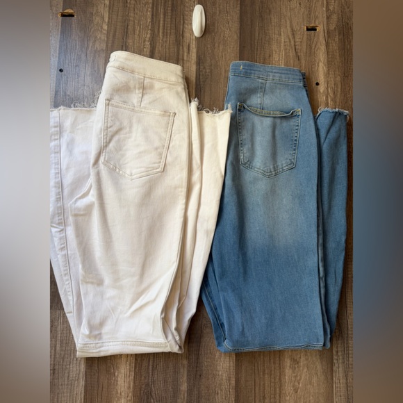 Free People flare, bottom jeans Bundle White and Jeans Size Womens 28 - Picture 5 of 9